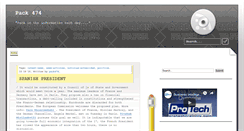Desktop Screenshot of pack474.com